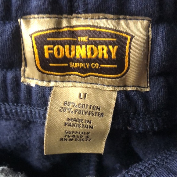 NWT Foundry fleece pants sweats LT large tall - Picture 5 of 6
